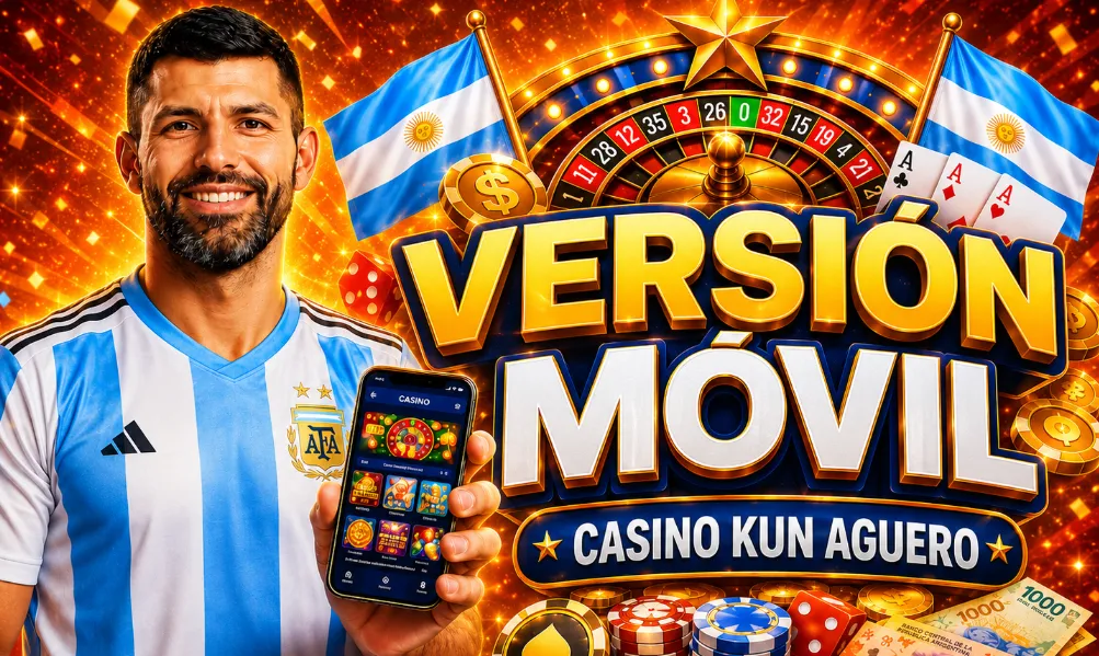 Versión móvil de Casino Kun Aguero